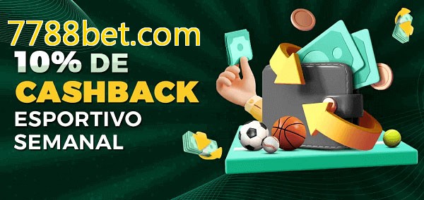 10% de bônus de cashback na 7788bet.com